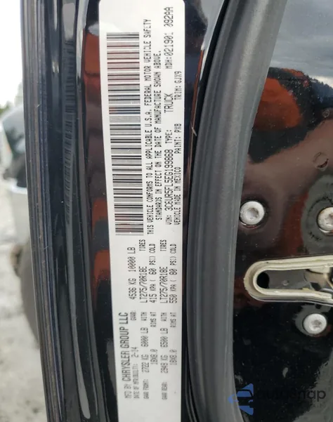 2014 Ram 2500 Laramie from USA, damaged, VIN 3C6UR5FL5EG199868